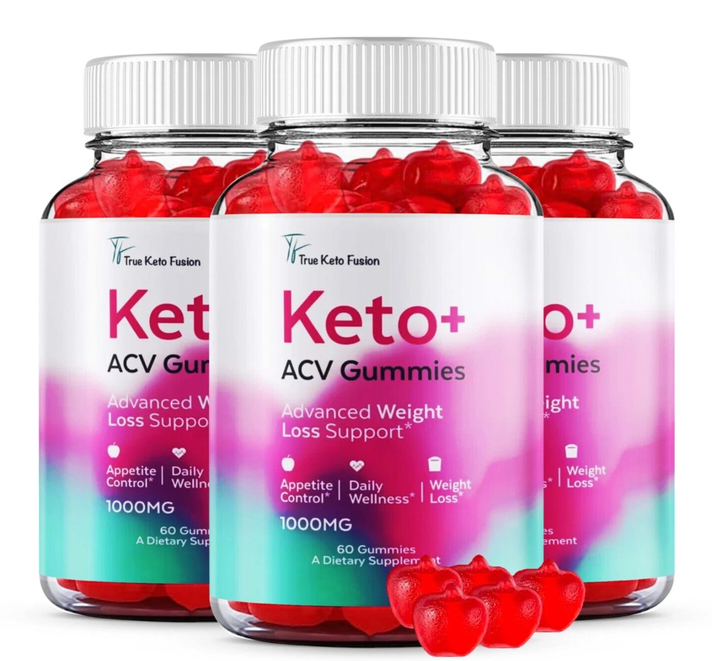 True Keto Fusion ACV Gummies, TrueKeto Fusion Keto Gummies (180 Gummies)