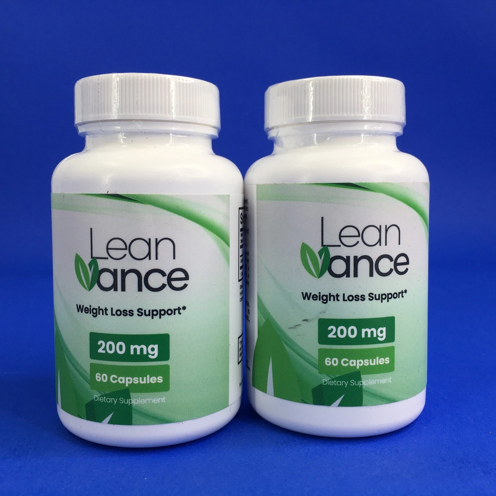 Lean Vance Weight Loss Support 200 mg 60 Capsules (Lot of 2)
