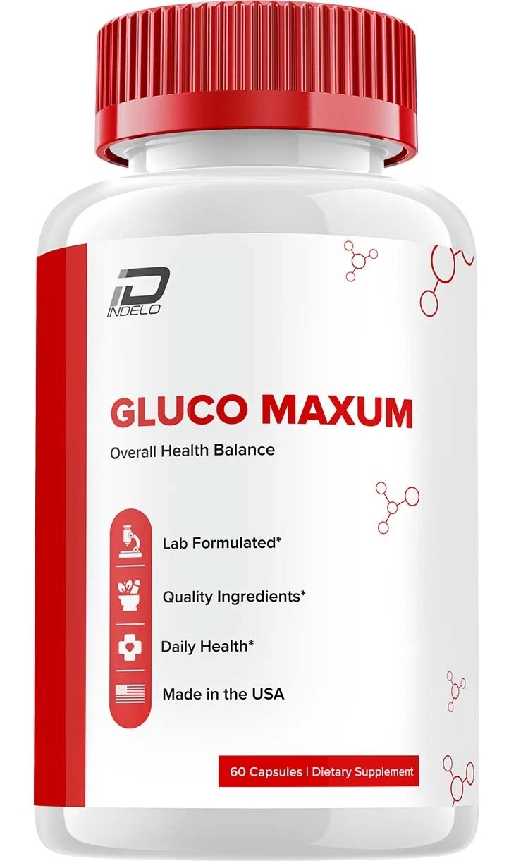 (1 Pack) Gluco Maxum Capsules – Gluco Max Pills Advanced Supplement, All Natural