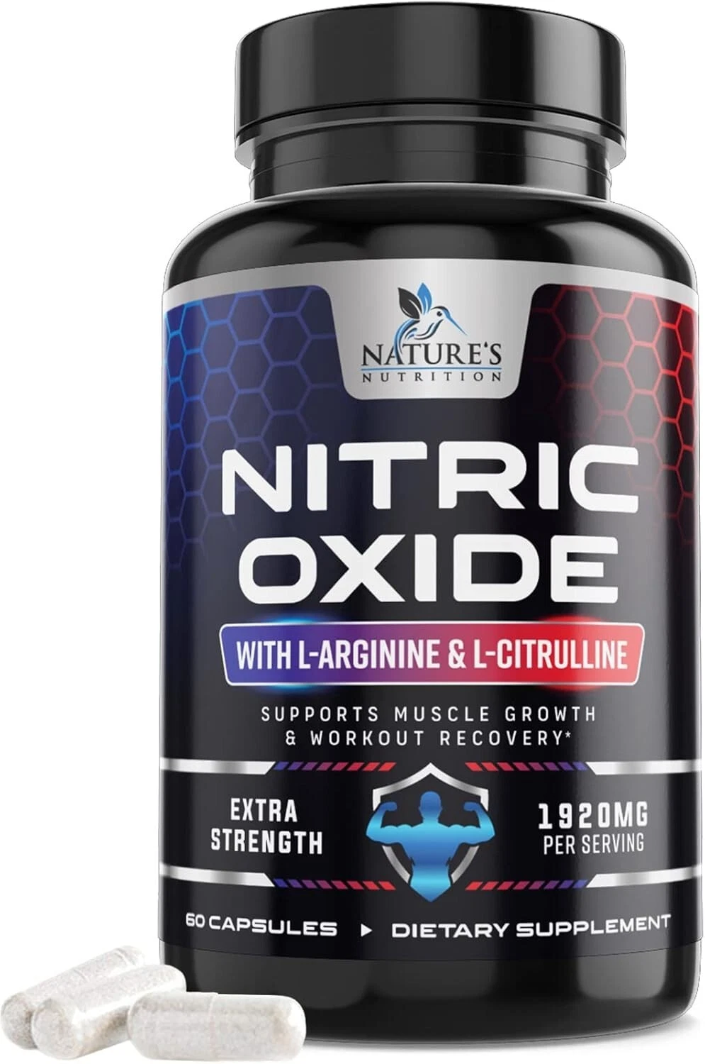 Nitric Oxide Booster Extra Strength L Arginine 3X Strength Nitric Oxide Support