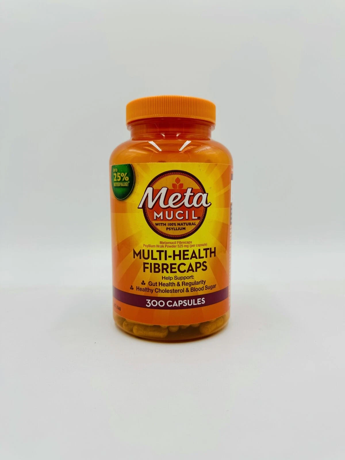 Metamucil Multi-Health Fibrecaps 300 Capsules
