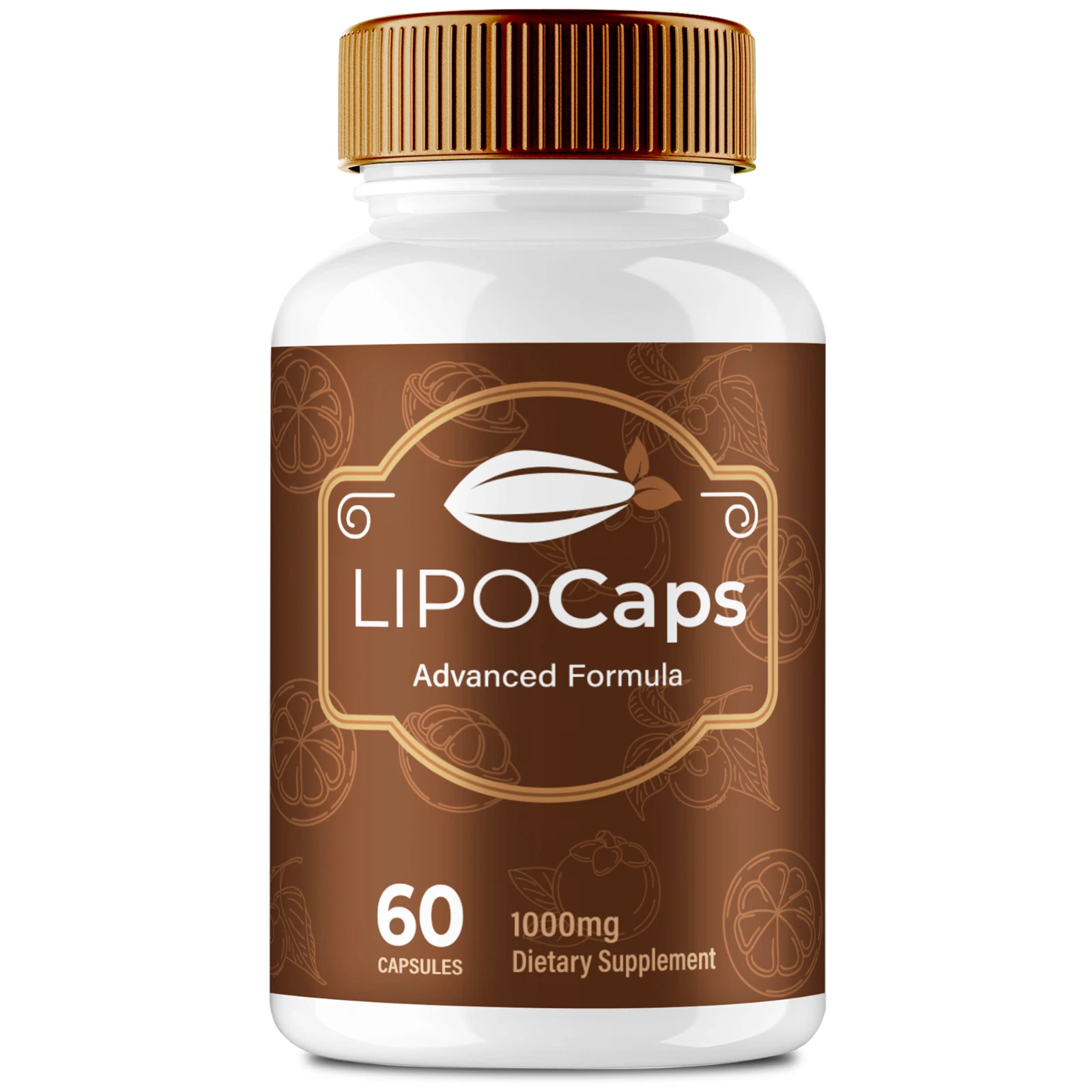 Lipocaps Advanced Weight Loss Capsules for Burning Excess Belly Fat 60ct