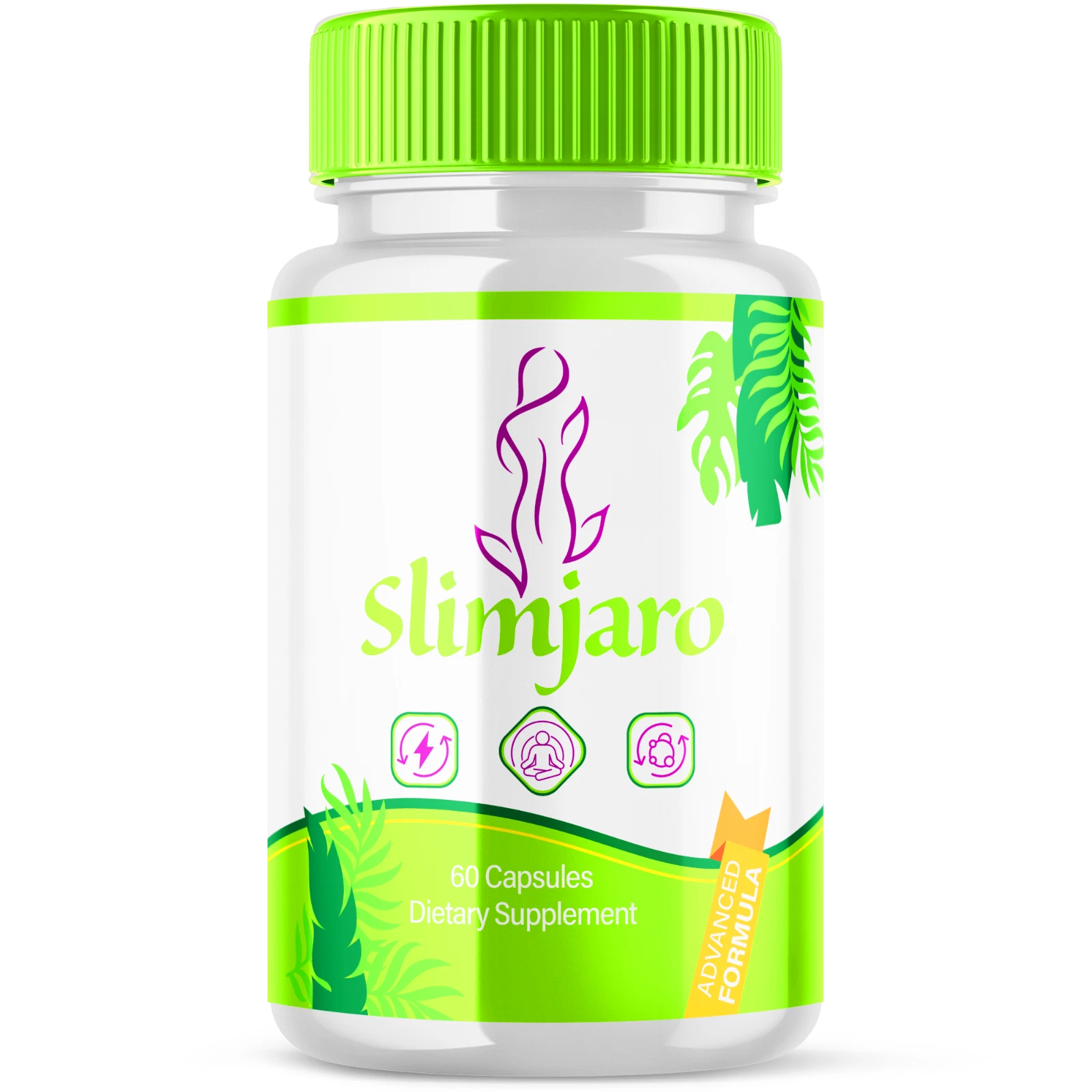 Slimjaro Advanced Natural Support Slim Jaro Energy & Fitness Vitamin 60 Capsules