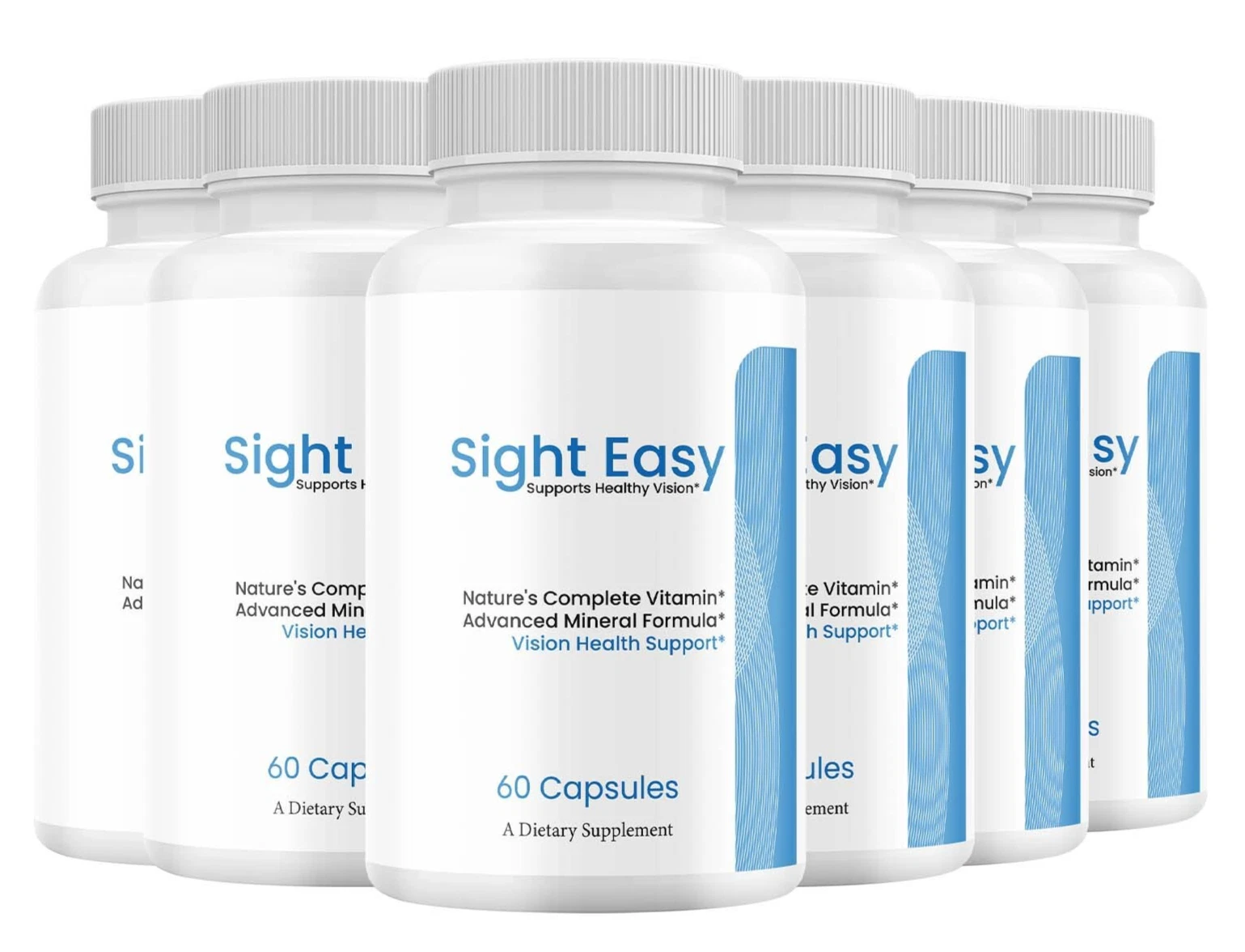 (6 Pack) Sight Easy Eye Pills, SightEasy Healthy Vision Supplements Capsules
