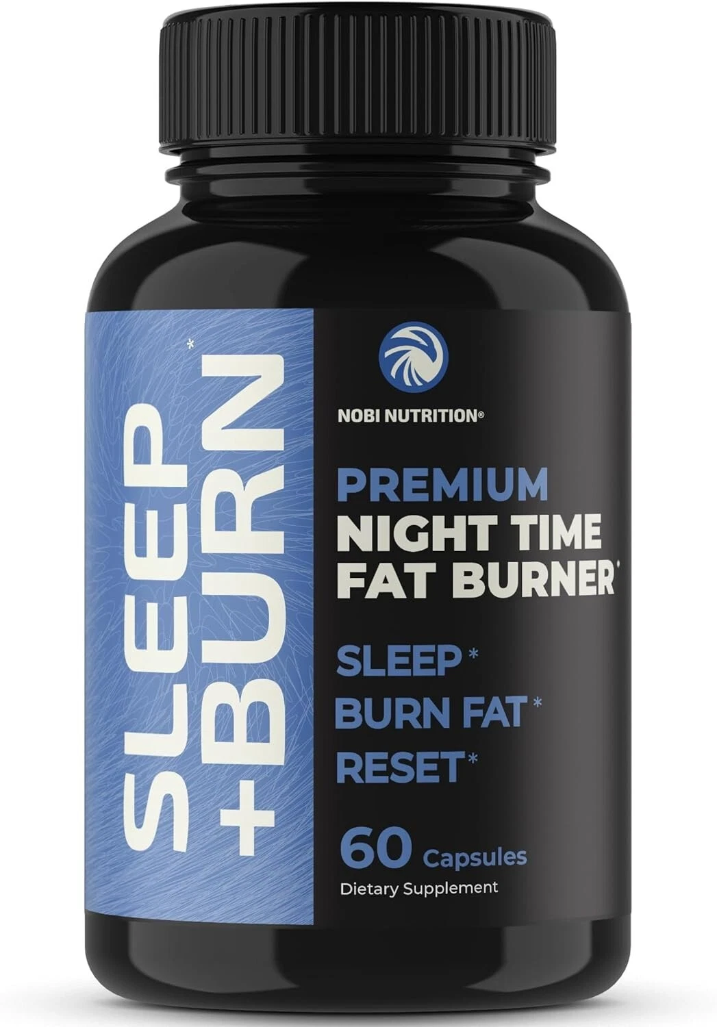 Night Time Fat Burner to Shred Fat While You Sleep Appetite Suppressant, 60 ct
