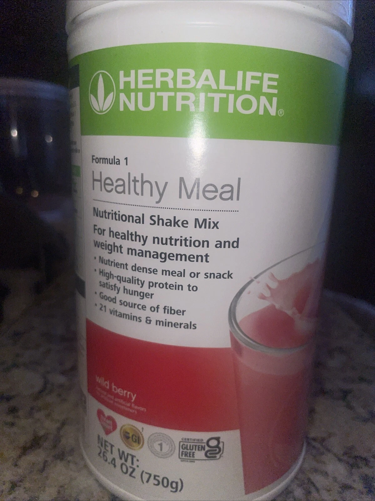 Formula 1 Healthy Meal Nutrition Meal Replacement shake, Wild Berry.