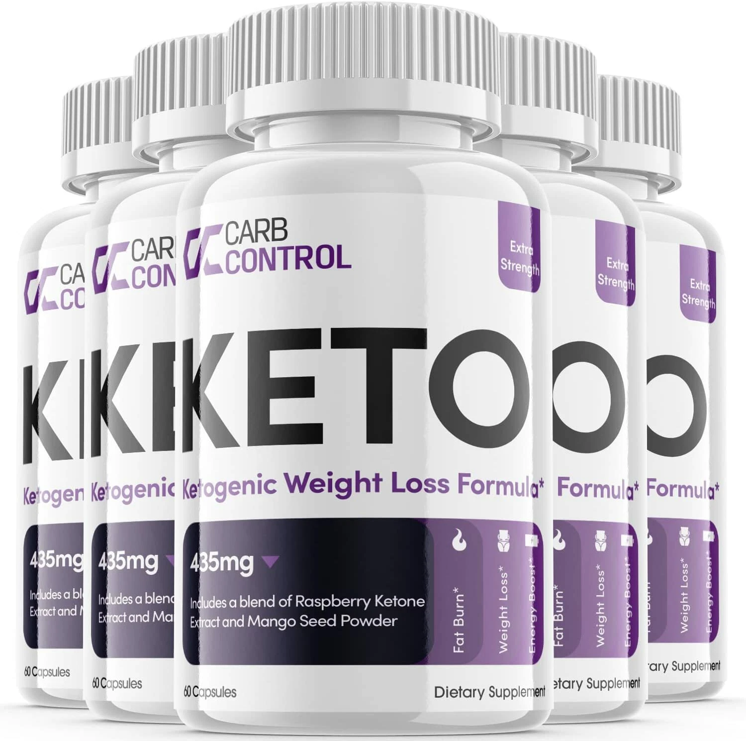 5-Carb Control Keto Diet Pills,Weight Loss,Fat Burn,Appetite Control Supplement