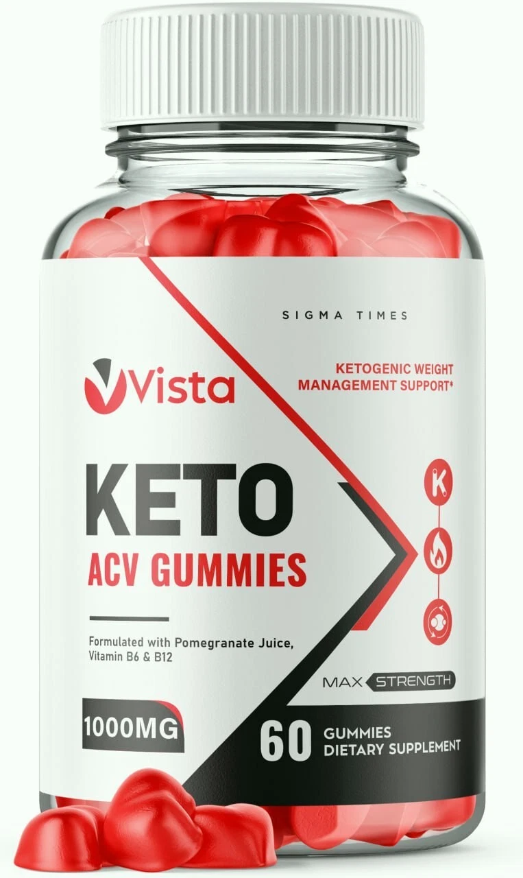 Vista Keto ACV Weight Loss Gummies for Reducing Fat and Boosting Energy 60ct