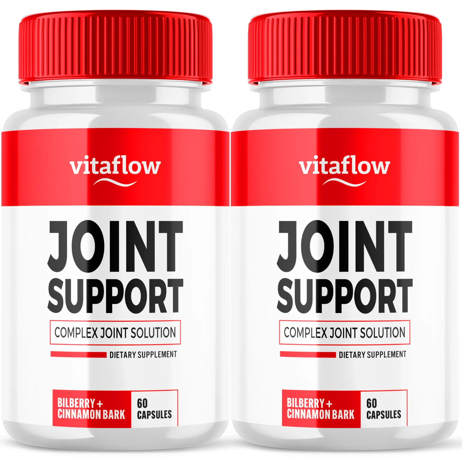Vitaflow Joint Support Pill Natural Freedom to Move Vitamin Formula 120 Capsules