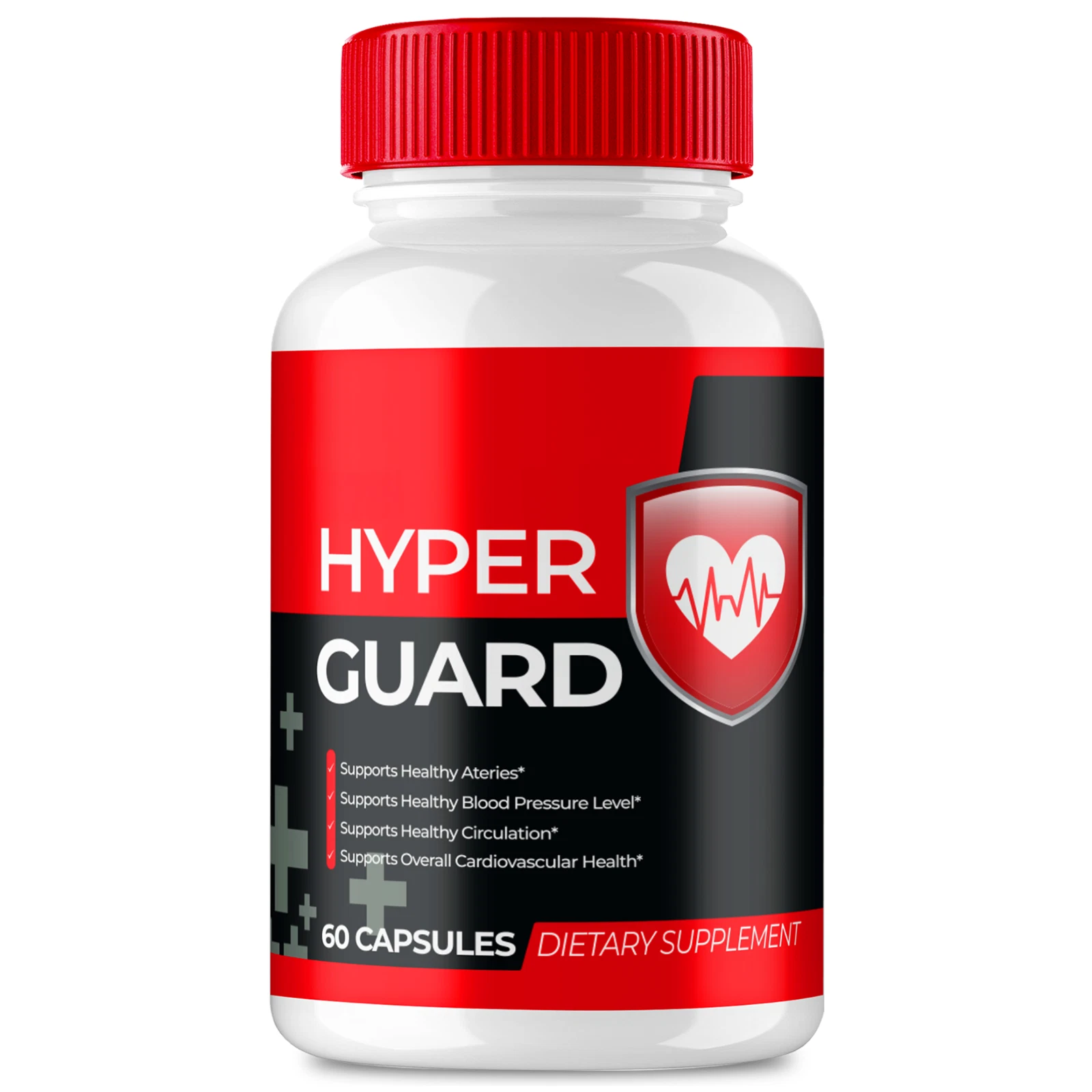 Hyper Guard Blood Support Pills for Healthy Blood Levels & Heart Health 60ct