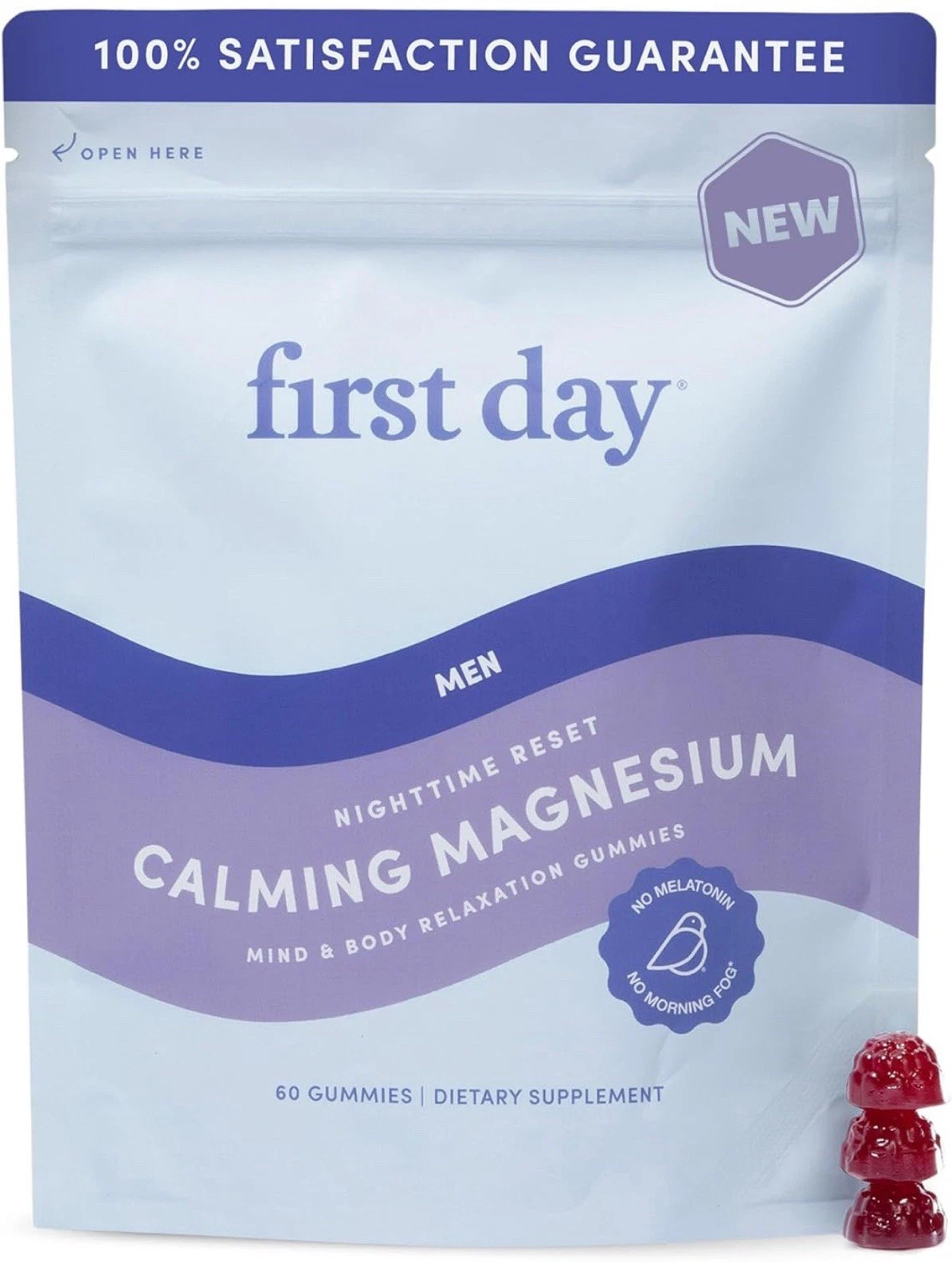 Magnesium Supplement Gummy - High Absorption Magnesium Citrate Supplement Adults