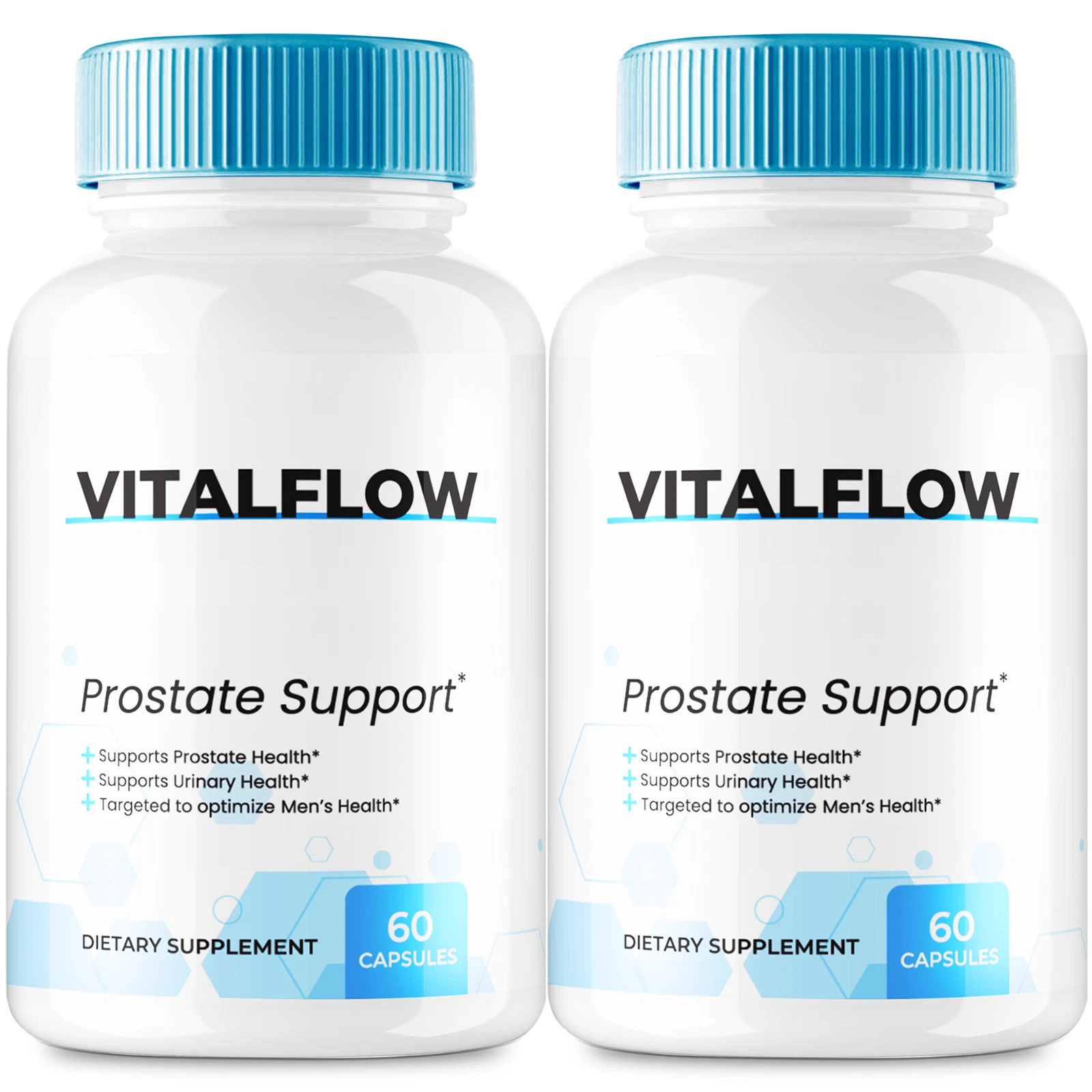 Vitalflow Prostate Support Supplement Pills 120 Capsules (2 Pack)