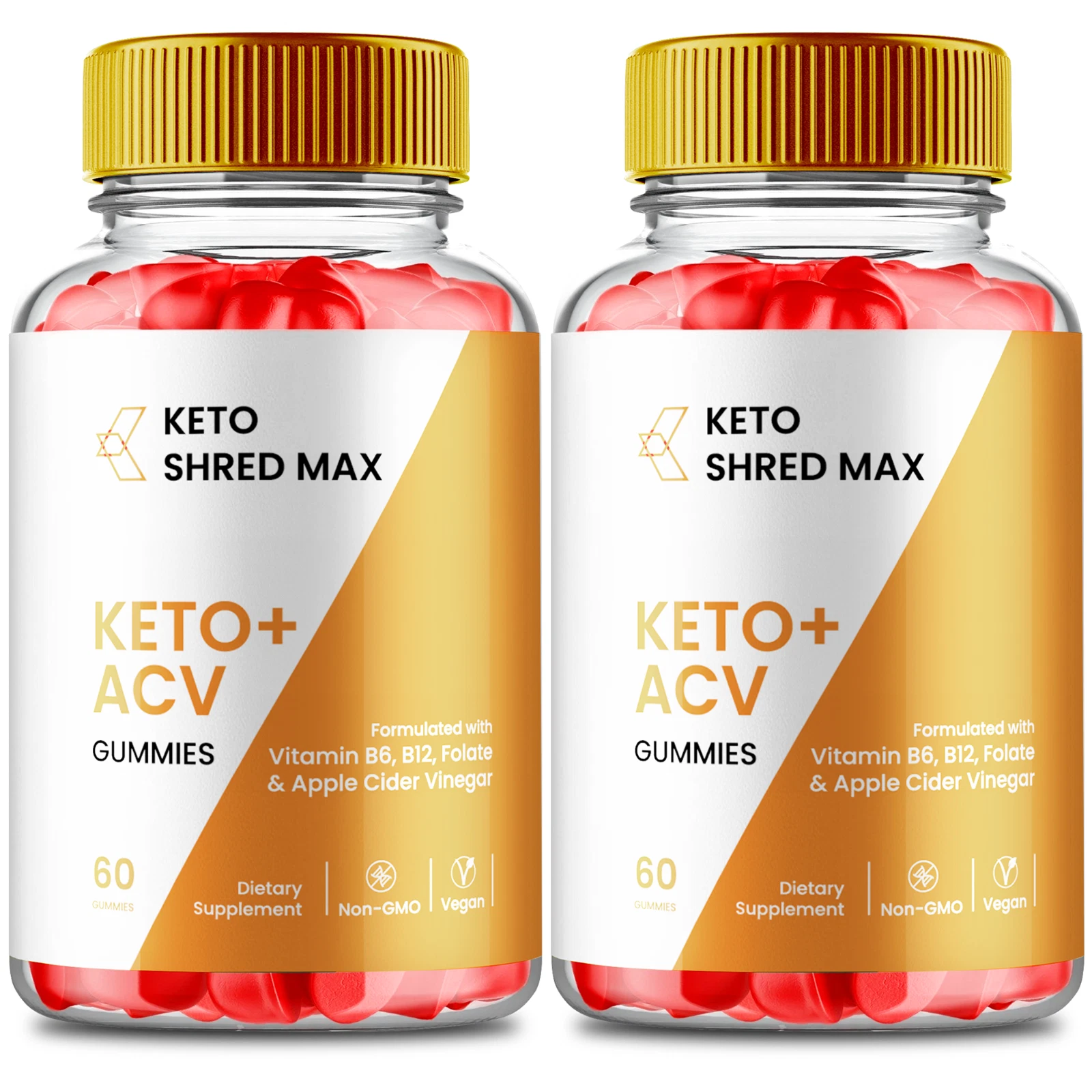 Keto Shred Max ACV Gummies - Official formula (2 Pack)
