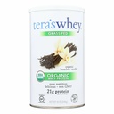 Teras Whey Grass Fed Organic Whey Protein Powder Bourbon Vanilla Flavor 12 Ounce