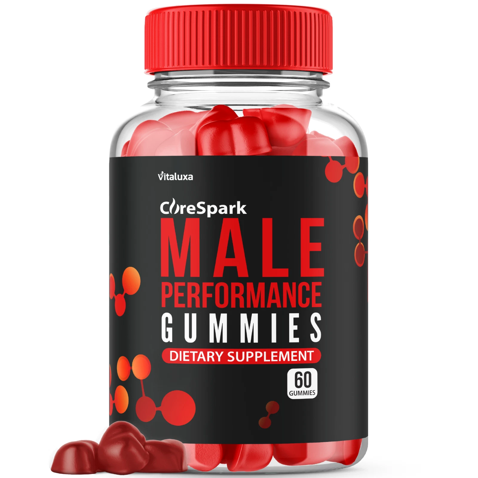 Core Spark Gummies for Men Advanced Formula For Male Health (60 Capsules)