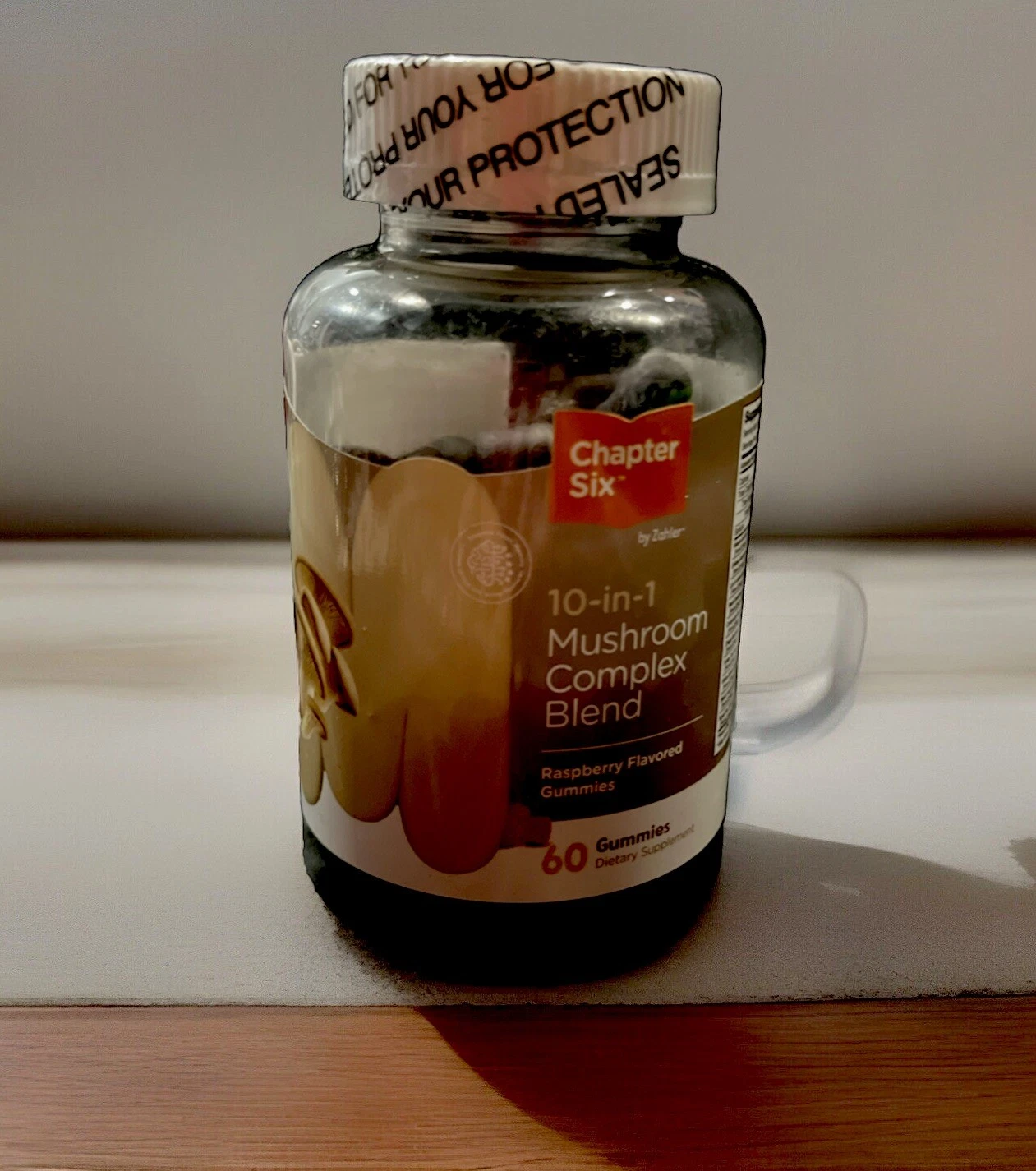 Zahler Chapter Six 10-in-1 Mushroom Complex Gummies Raspberry Flavored (60 CT)