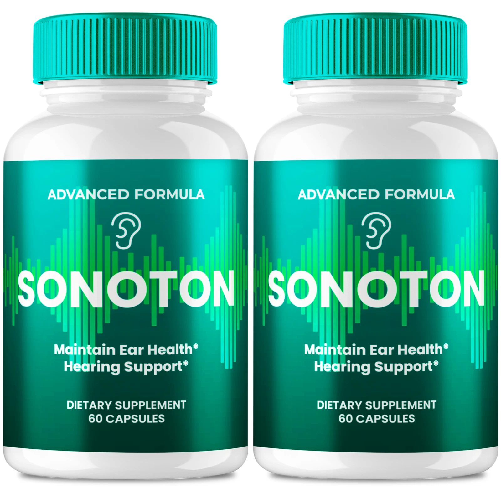 (2 Pack) Sonoton Capsules - Advanced Ear Health & Hearing Support Formula Pills