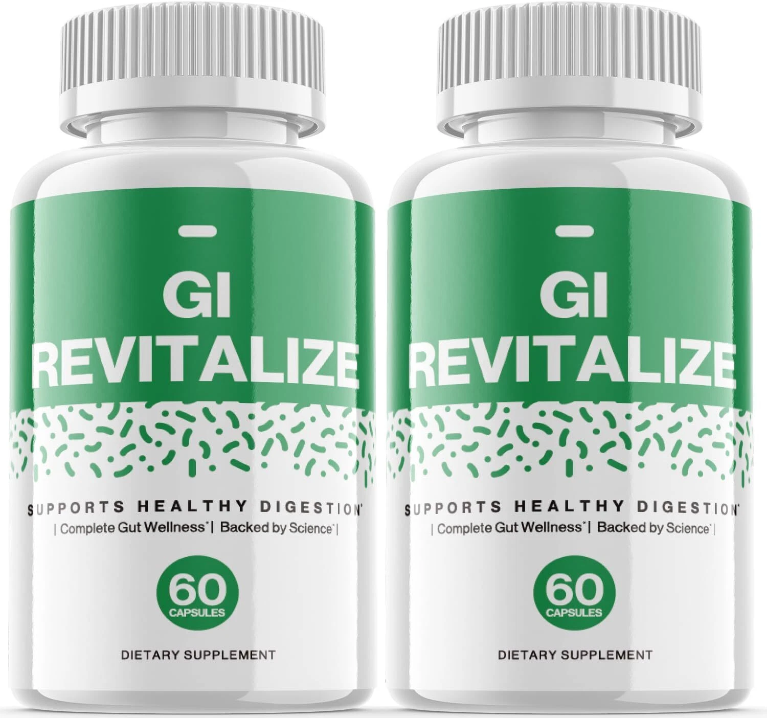 2 Pack - Gi Revitalize Capsules - Gut Health & Digestion Support Supplement