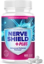 Nerve Shield Plus Pills Original Supplement Advanced Nerve Formula (60 Capsules)