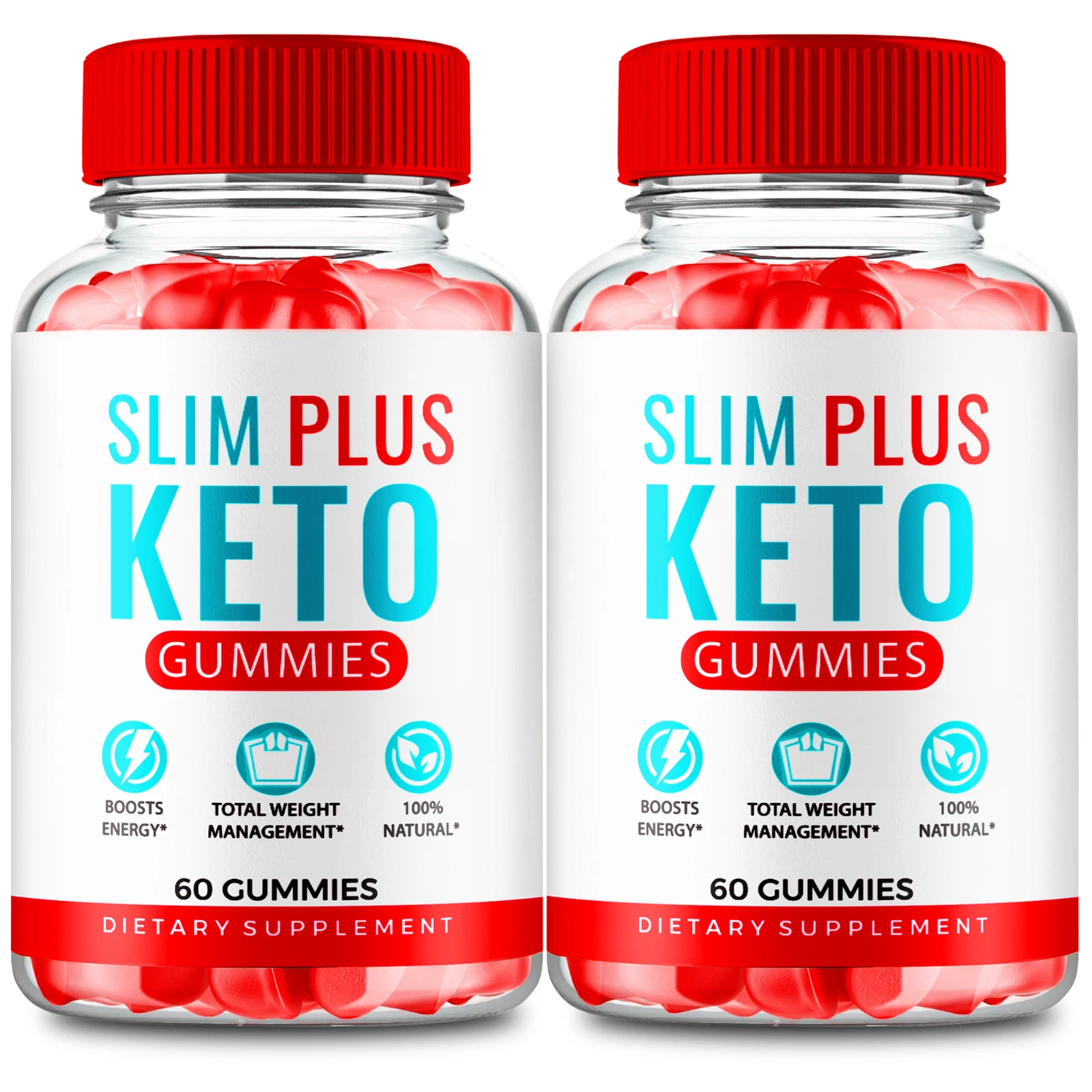 Slim Plus Keto ACV Gummies - Official Formula (2 Pack)