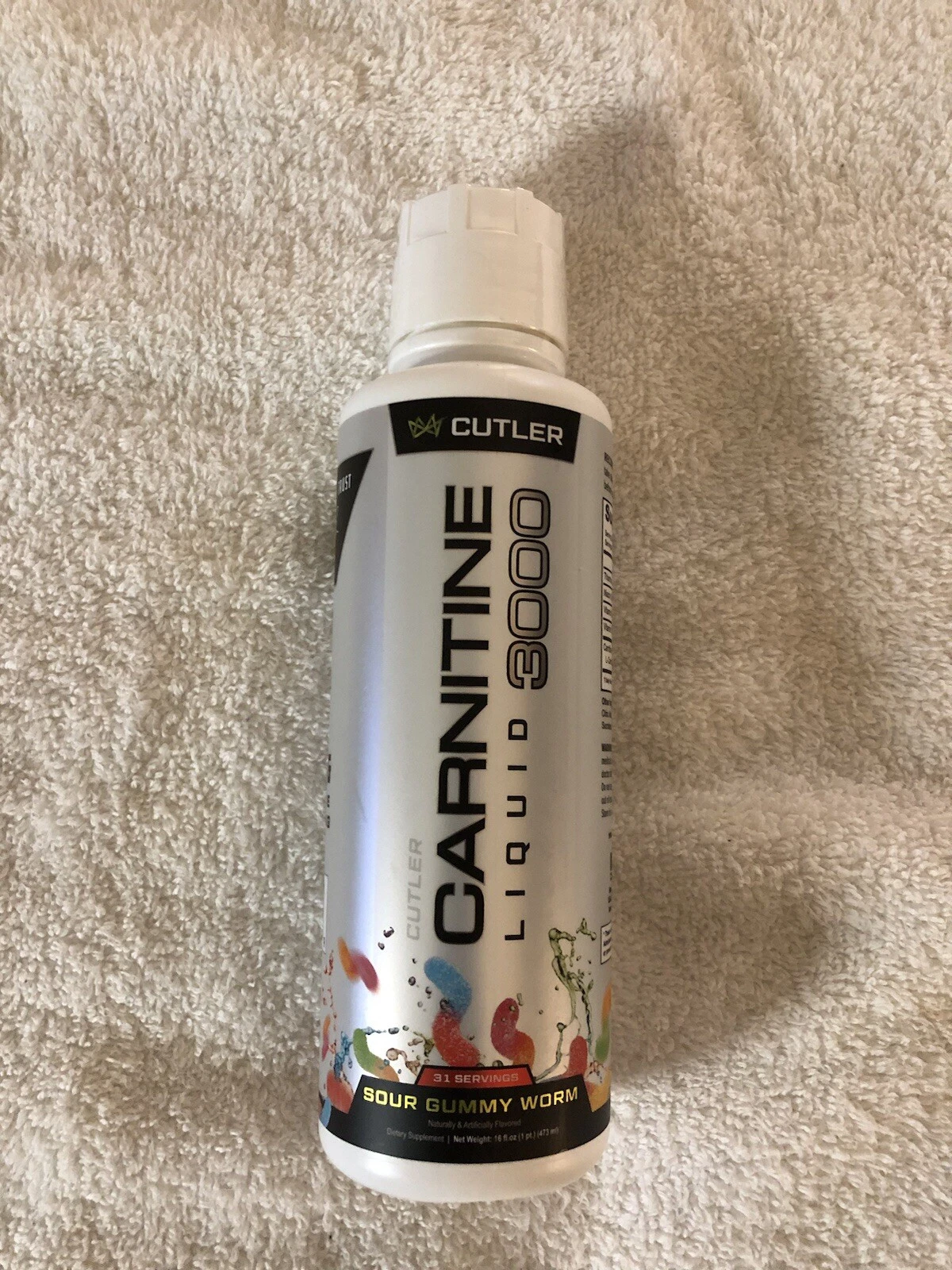 Cutler Liquid Carnitine 3000 For Energy And Recovery Support Dietary 16oz