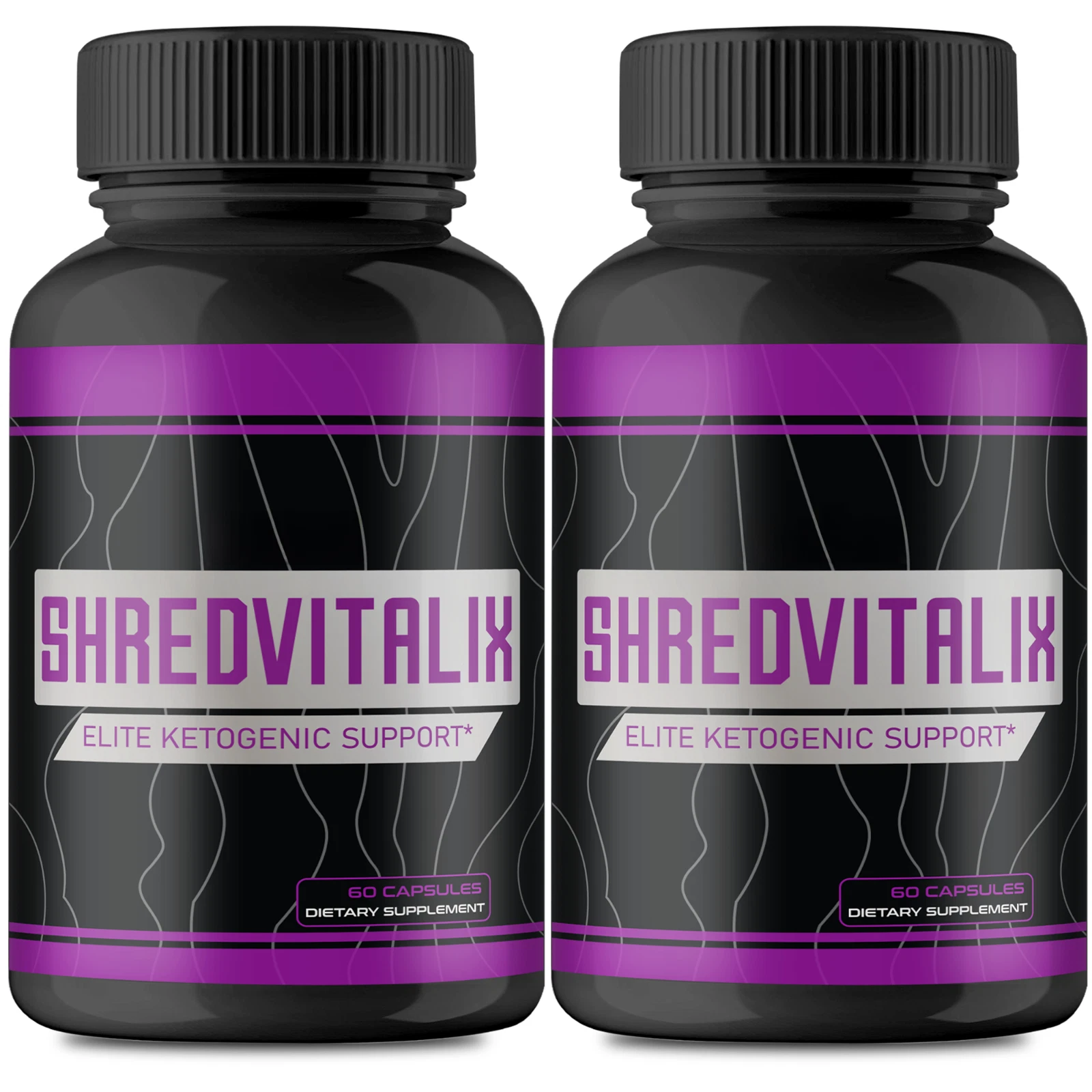 (2 Pack) Shredvitalix Fat Burner Keto Capsules, Supports Weight Loss & Digestion