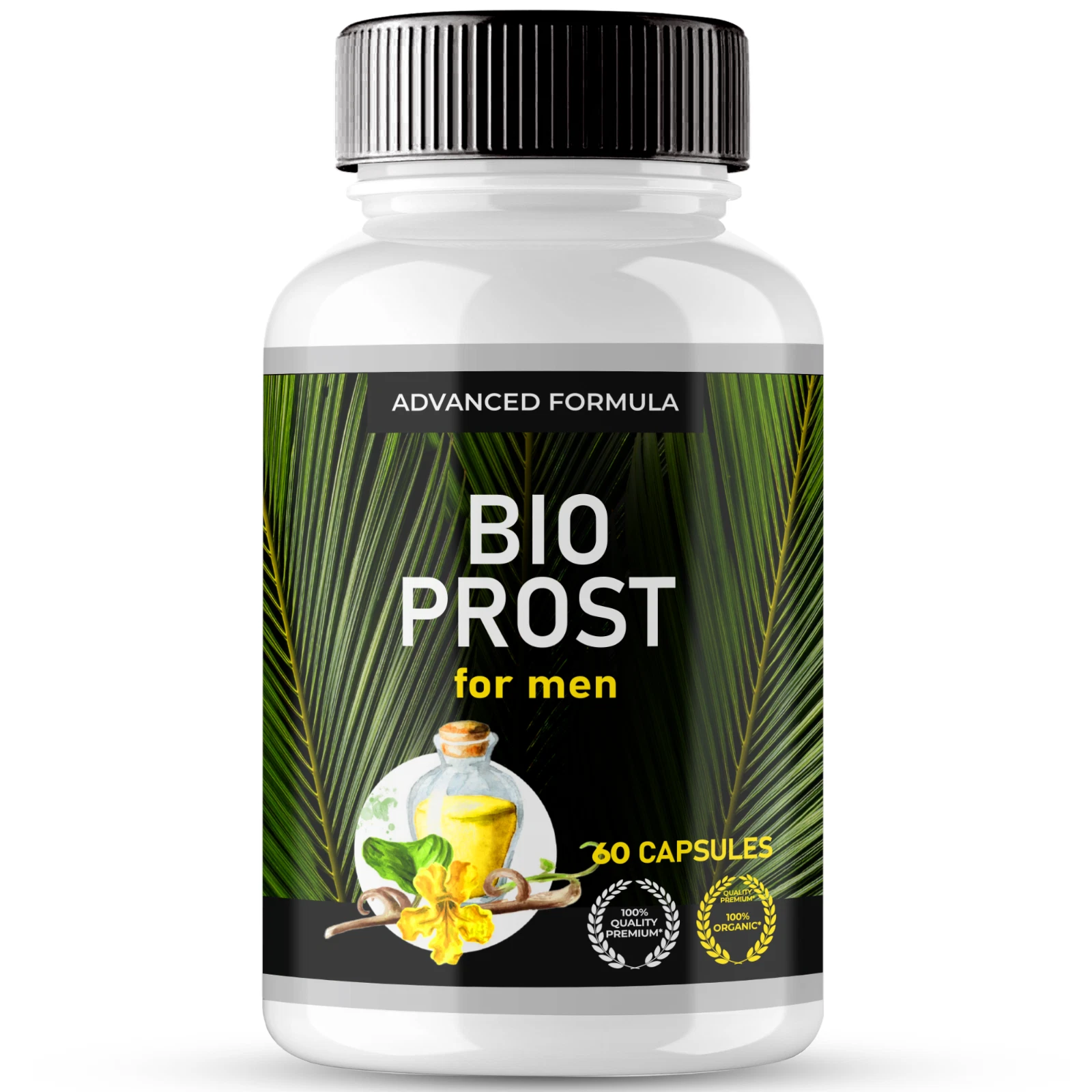 BioProst Capsules Prostate Health Support - Bio Prost Male Health Pills 60ct