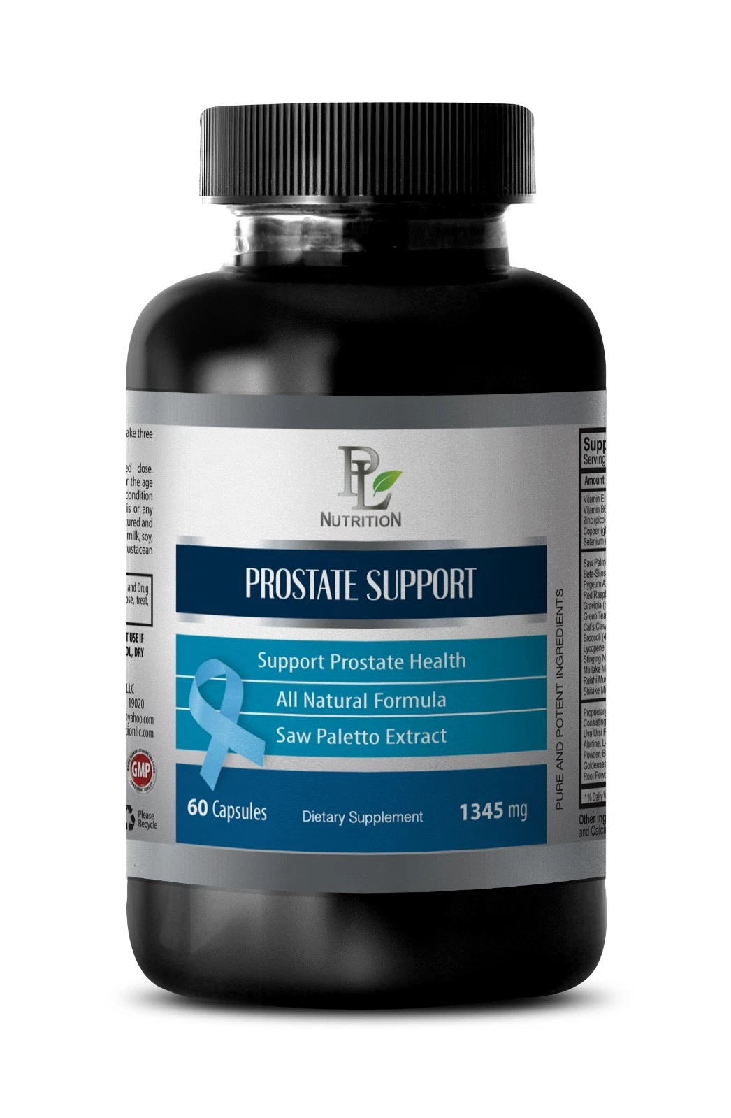 PROSTATE SUPPORT - Saw Palmetto, Stinging Nettle, Red Raspberry 1Bot