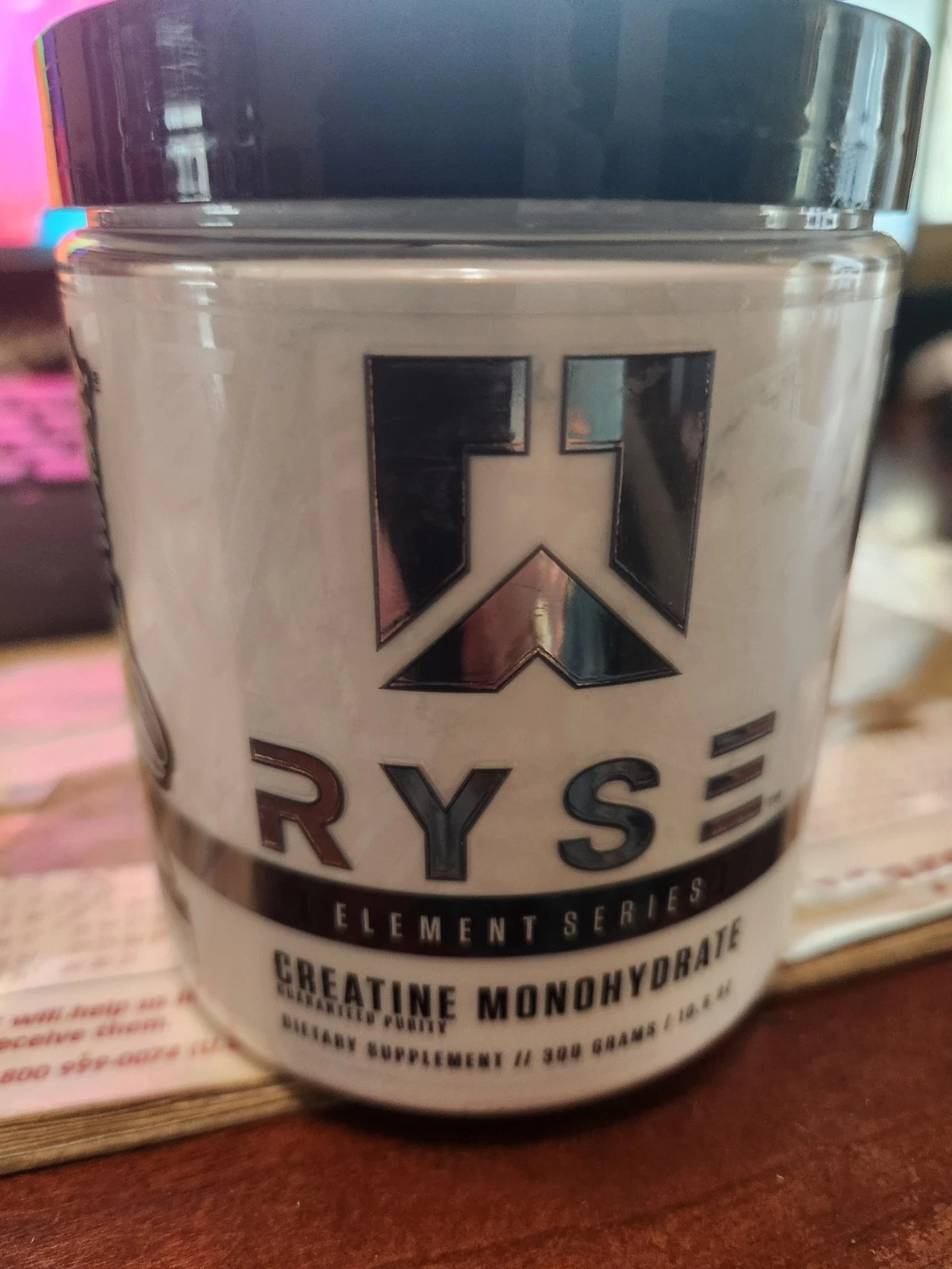 Ryse Upsupplements Element Series Creatine Monohydrate (5g) Unflavored 300 GM