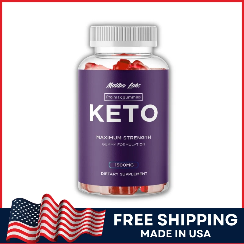 Pro Max Keto Maximum Strength Gummies 1500mg ACV Weight Loss Ketosis Gummy 1-Pck