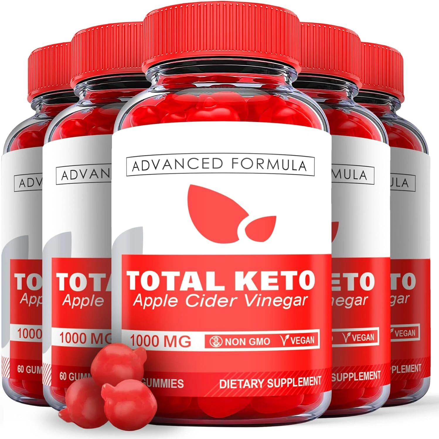 Total Keto Gummies - Total ACV Keto Gummys For Weight Loss ORIGINAL - 5 Pack
