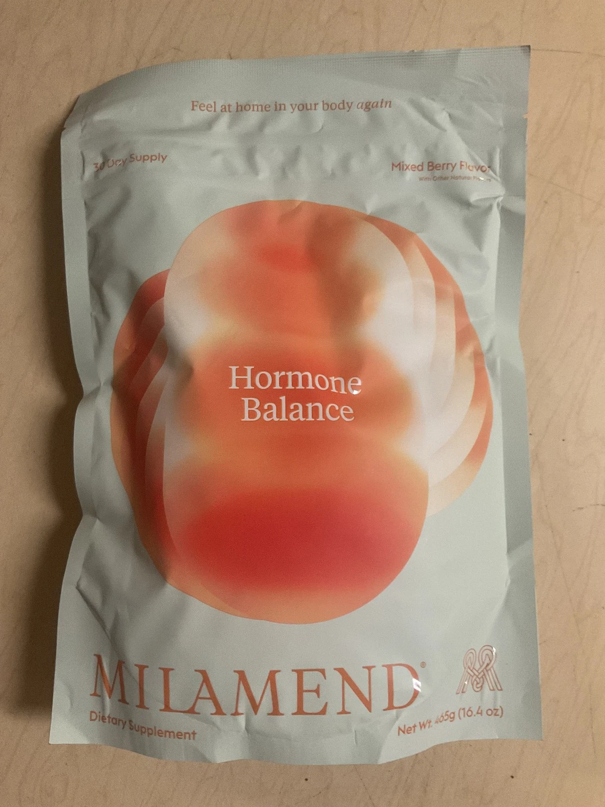 MilaMend Hormone Balance Dietary Supplement Mixed Berry 16.4 oz/465 g Exp. 12/26