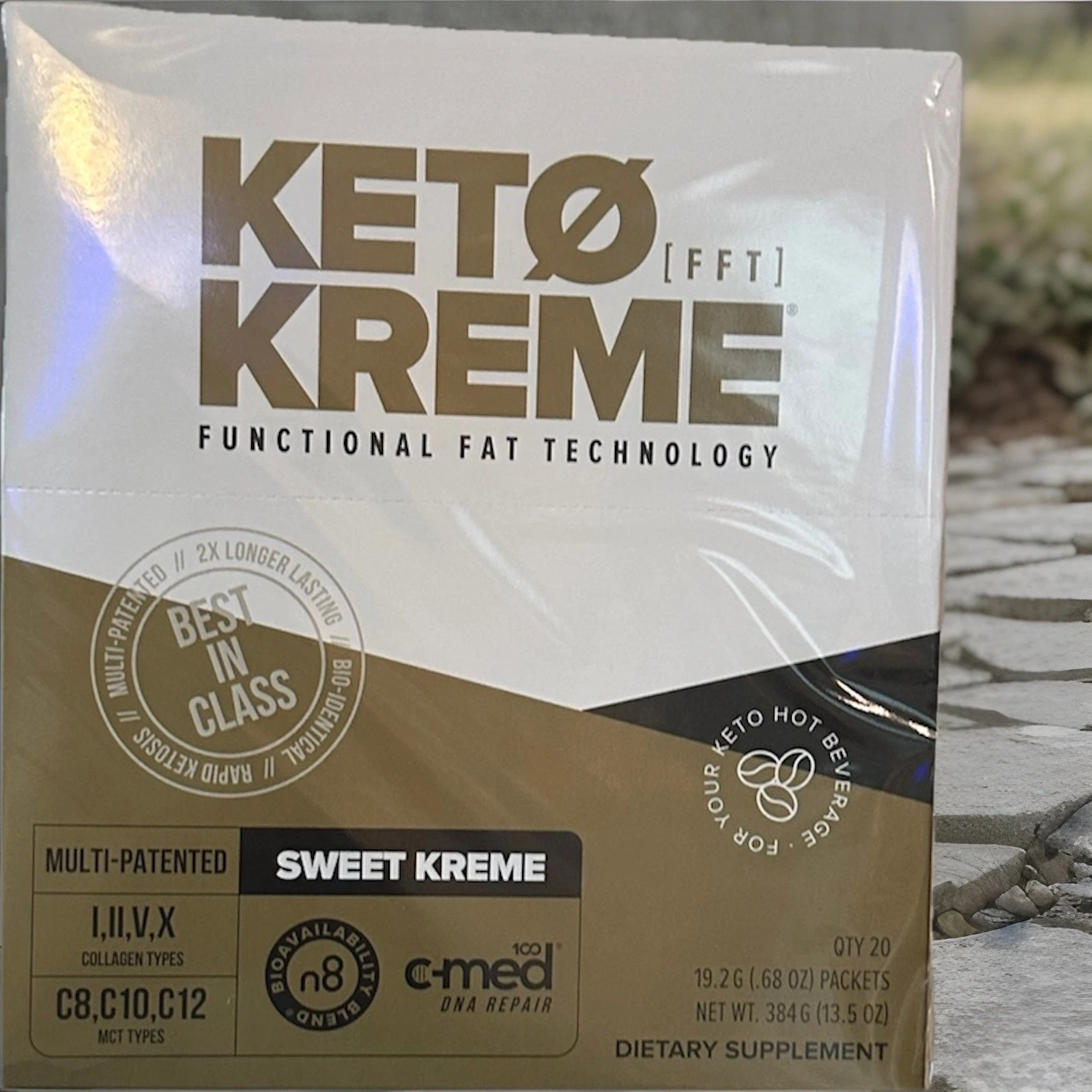 🔥 Pruvit Keto Kreme 20 Packets Flavor SWEET KREME Supplement EXP 08/2026