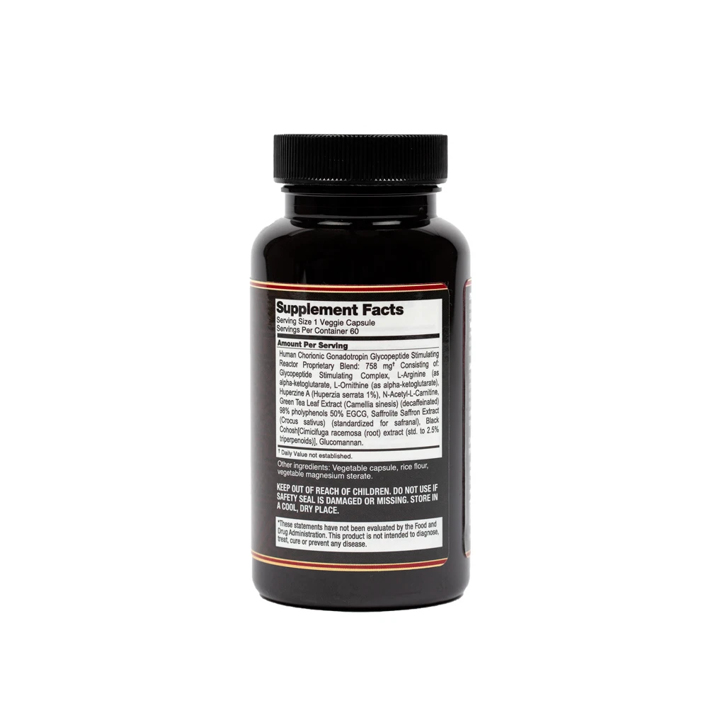 SUPLEMENTO /- Hcg- /Reductor Peso, 60 CAPSULA, sabor latino