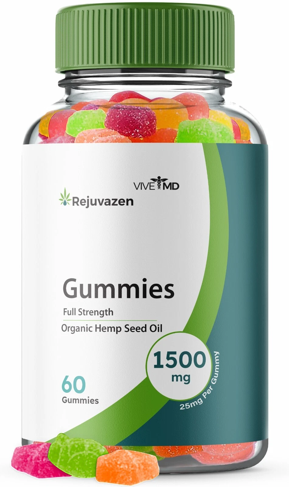 Rejuvazen Gummies Blood Pressure Sugar Formula - Official Formula (1 Pack)