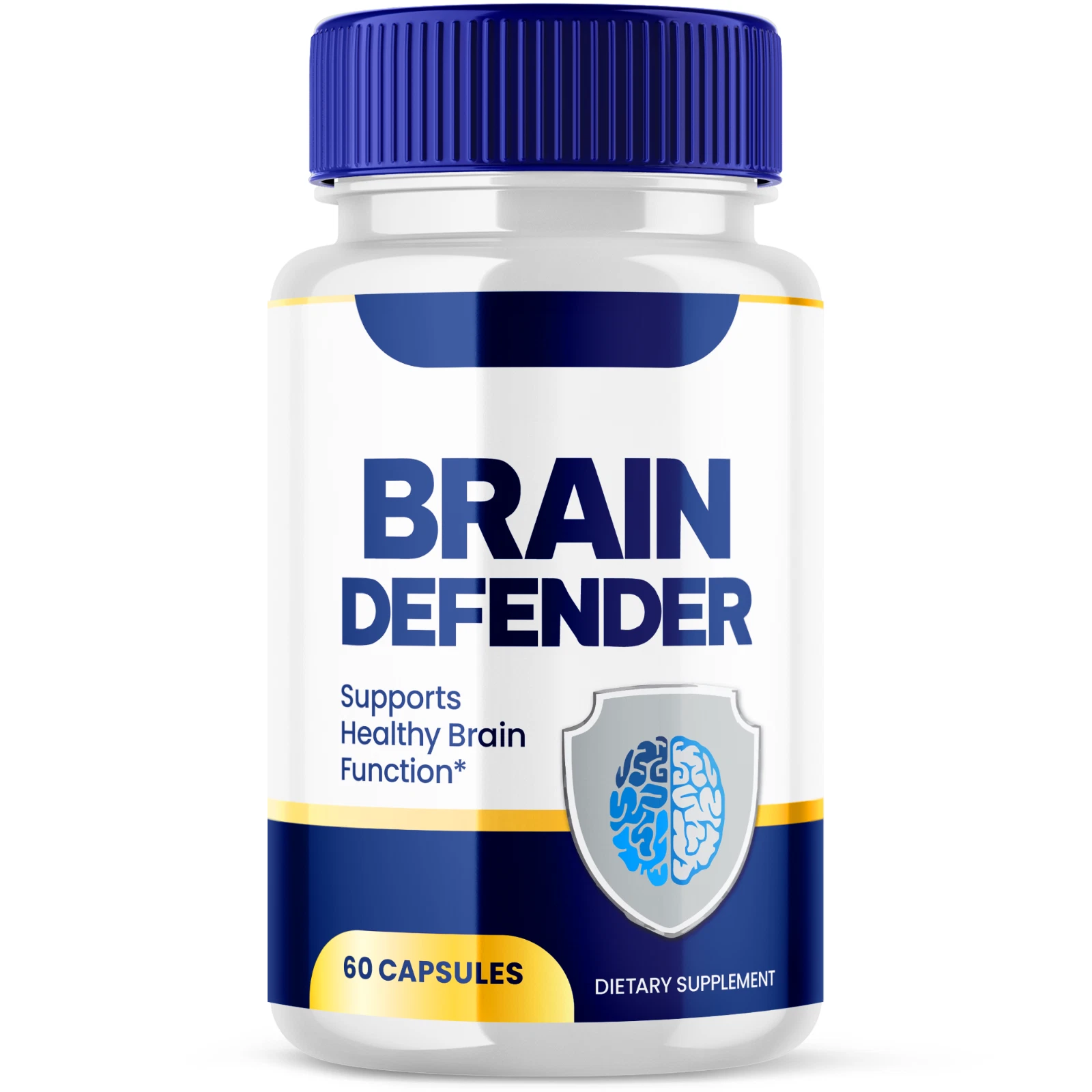 Brain Defender Nootropic Formula Supplement Brain Health Support 60 Capsules