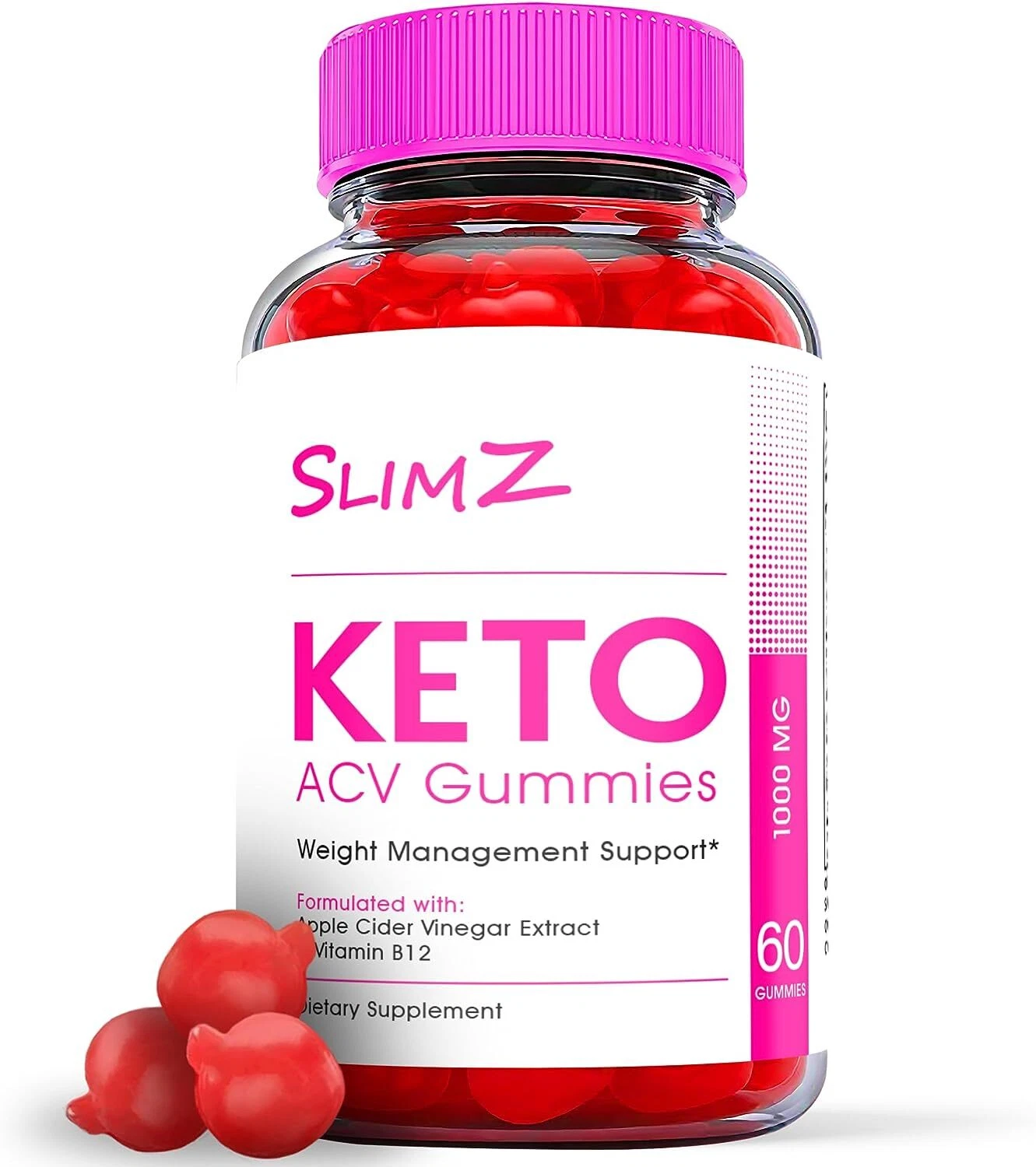 Slimz Keto Gummies - Slimz ACV Keto Gummys For Weight Loss OFFICIAL - 1 Pack
