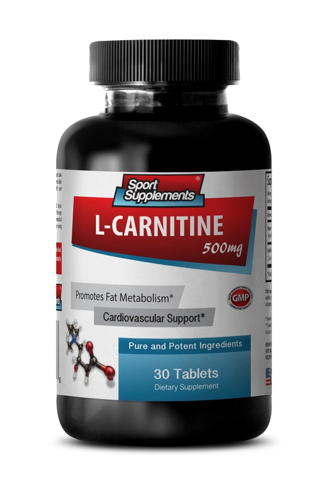 Weight Loss Super Strength Supplements L-Carnitine 500mg Amino Acid 1 Bottle