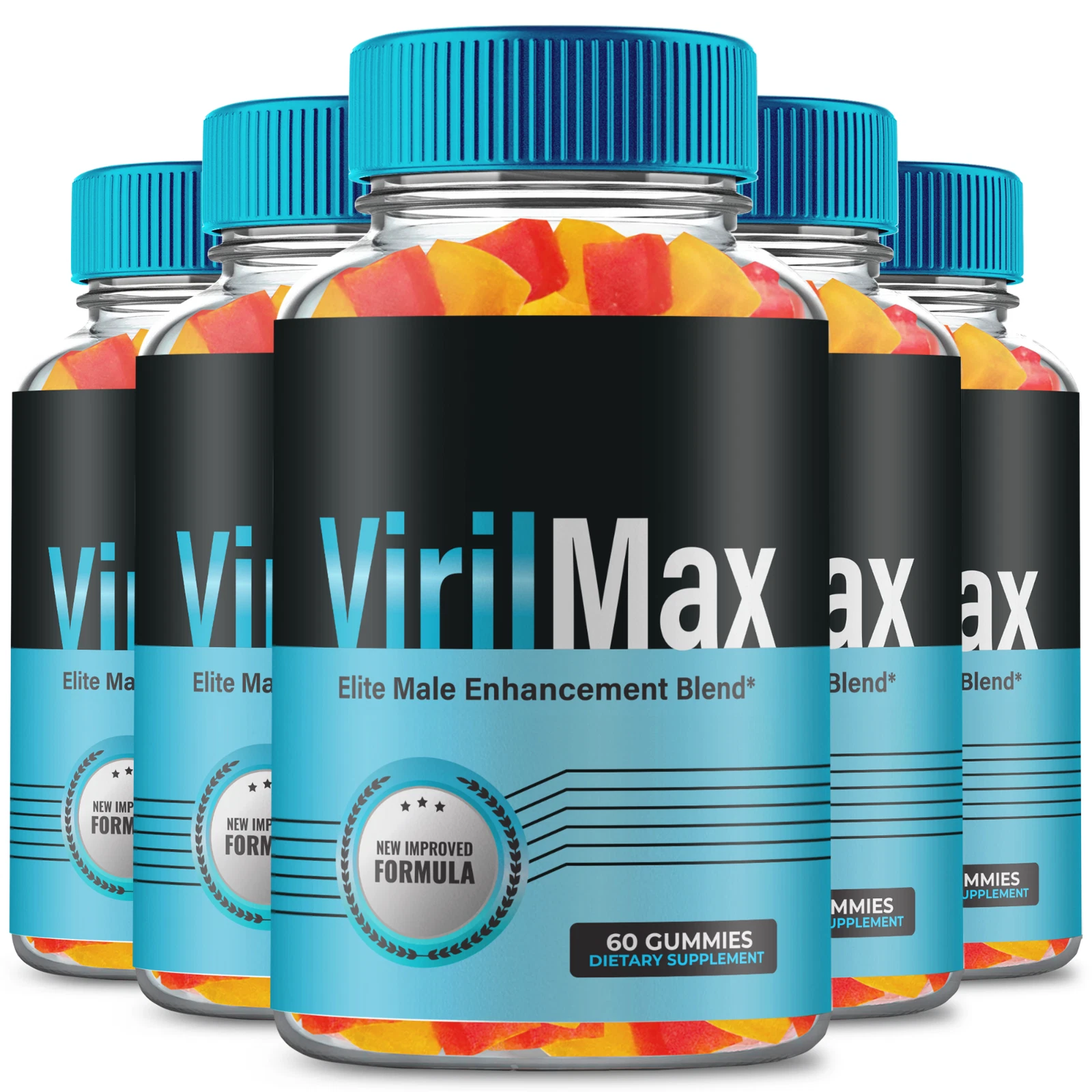 (5 Pack) VirilMax ACV Keto Gummies, Advanced Weight Loss and Energy Gummy