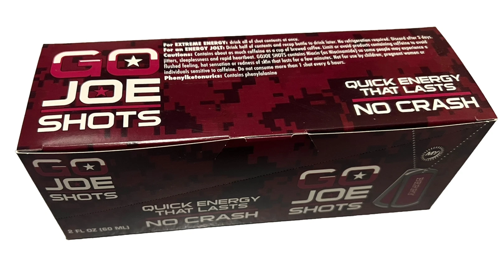12 Gojo Energy Shot Drinks 2 Oz Bb 2018