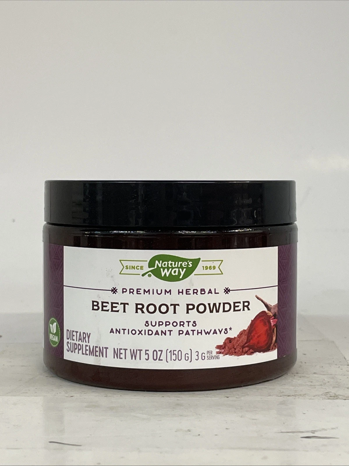 Nature's Way, Premium Herbal, Beet Root Powder, 5 oz (150 g) Exp 10/29
