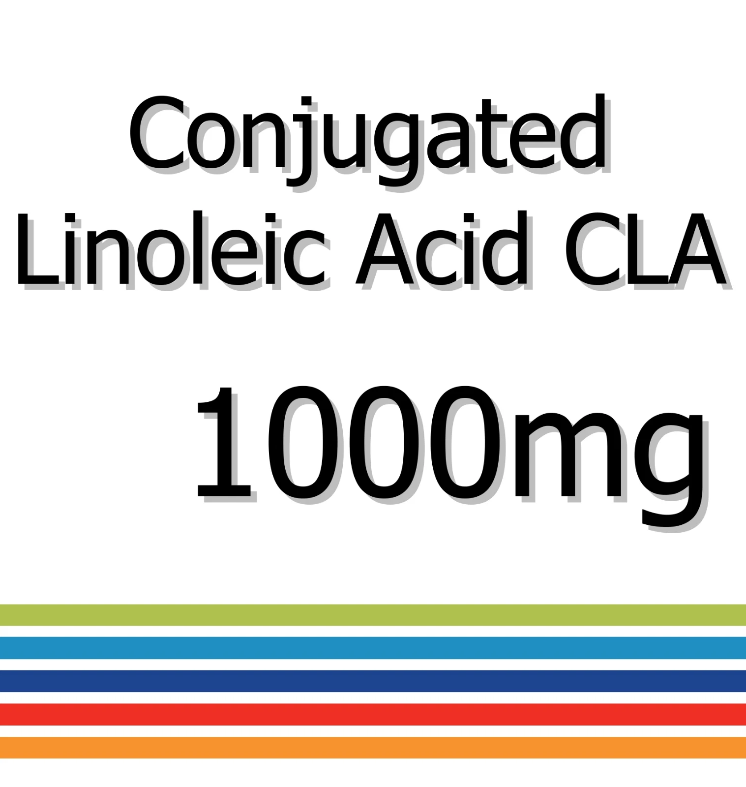 Conjugated Linoleic Acid CLA 1000mg x 60 Tablets - Boosts Immune