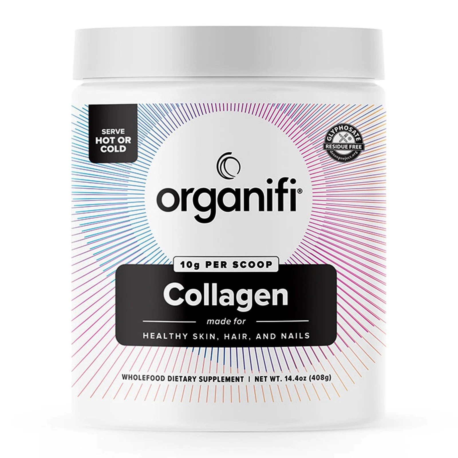 Unflavored Collagen Powder - Supports Stronger Skin, Nails, and Hair, 30 Serv...