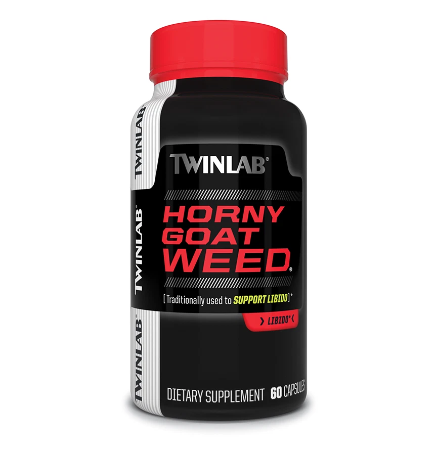 TwinLab HORNY GOAT WEED 60 ct --- NATURAL Enhancement | Boost |