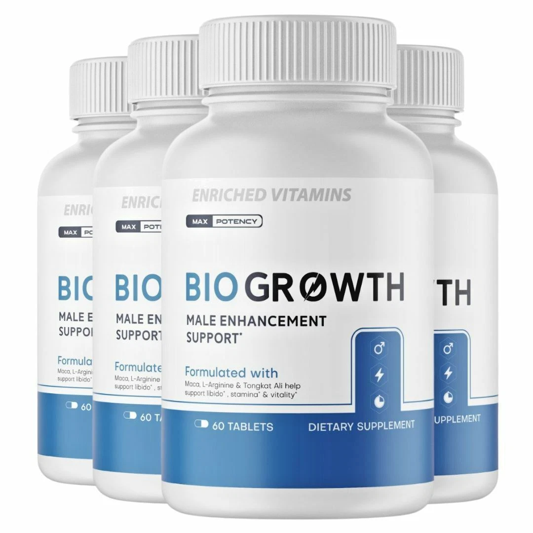 (4 PACK) Official BioJolt - Natural Male Enhancement Increase Strength Stamina