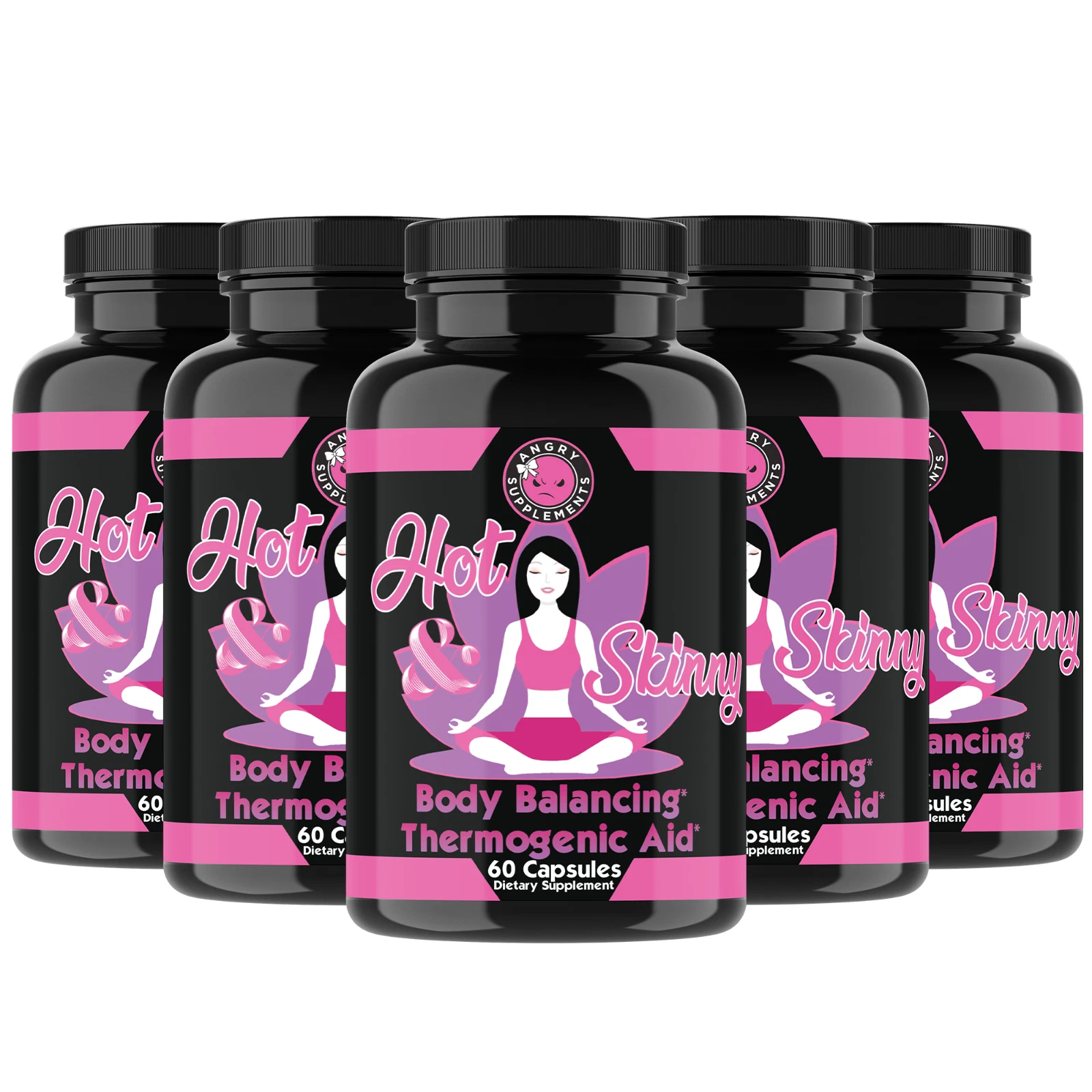 Women's Weight Loss w/ Hot & Skinny Thermogenic Fat Burner (6-Pack) Weight Loss