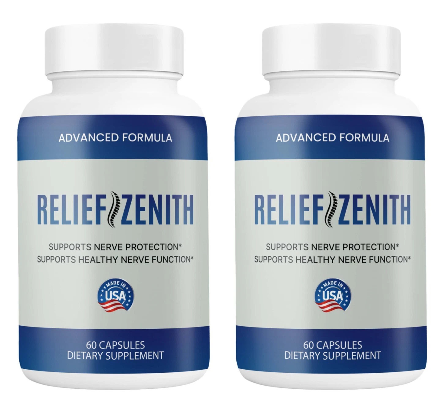 (2 Pack) Relief Zenith Capsules, ReliefZenith Advanced Formula for Nerve Health