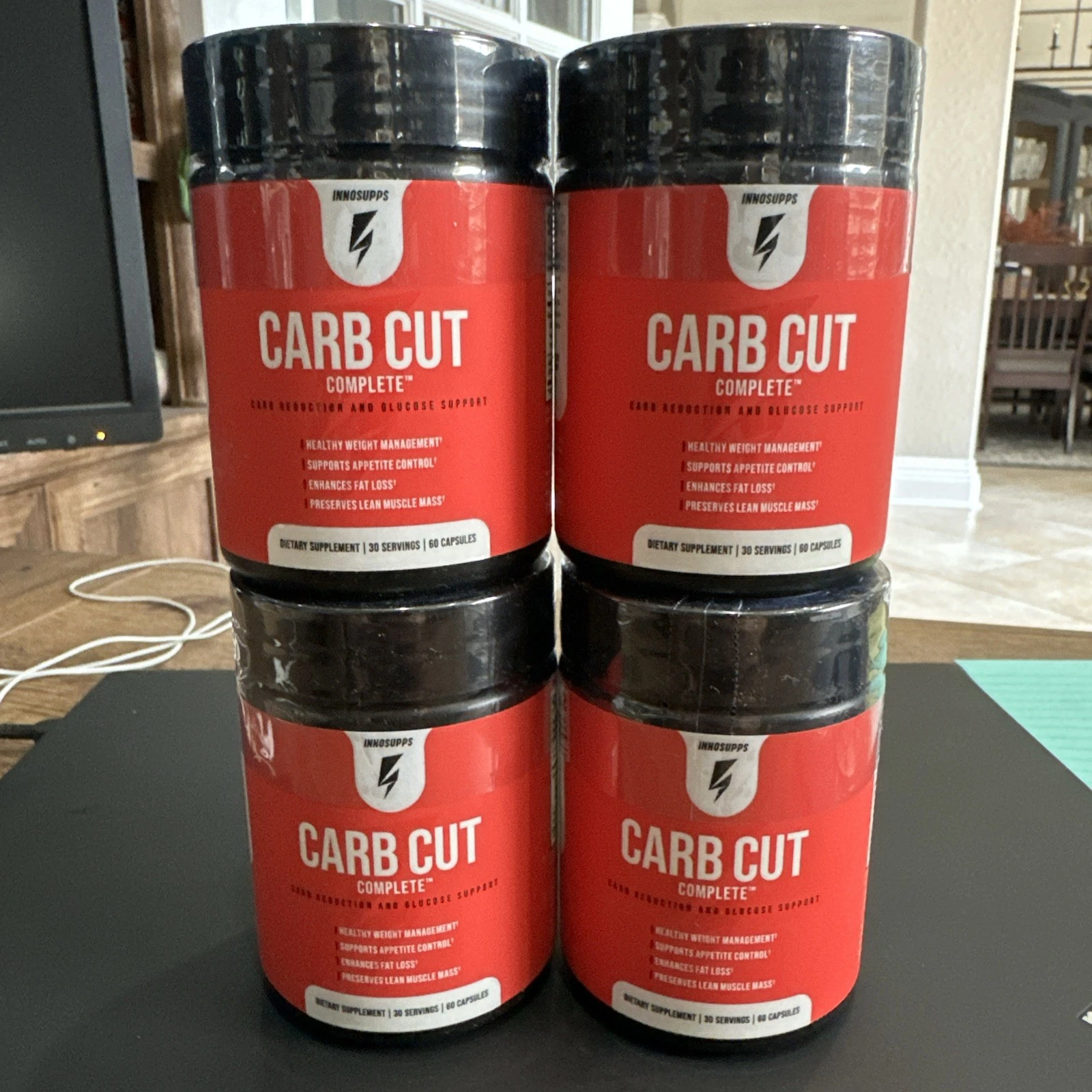 Inno Supps Carb Cut Complete 60 Capsules Dietary Supplement New Sealed Exp 09/25